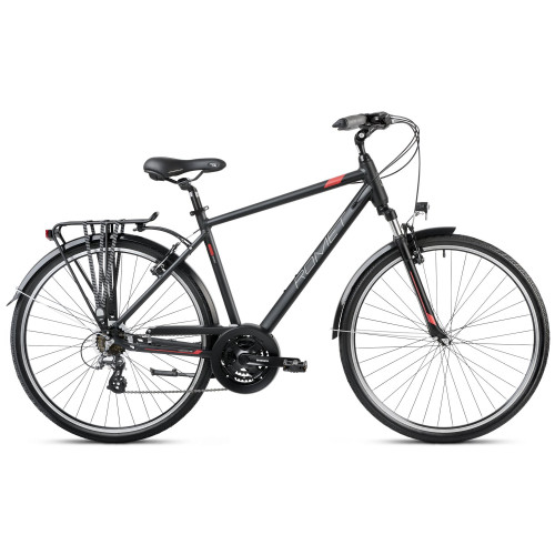 Bicycle Romet Wagant 1 2025 black-red-19" / M