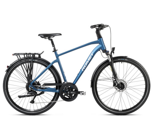 Velosipēds Romet Wagant 5 CS 2025 dark blue-silver-23" / XL
