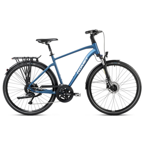 Velosipēds Romet Wagant 5 CS 2025 dark blue-silver-23" / XL