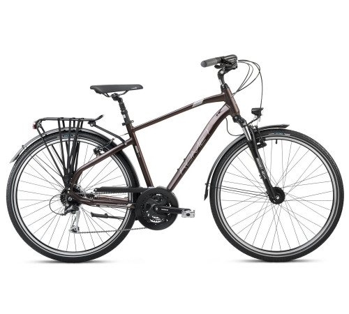 Velosipēds Romet Wagant 7 2025 dark brown-grey-19" / M