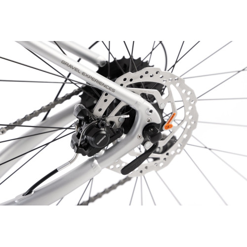 Bicycle Romet Aspre 1 2025 silver-red-58 cm / XL