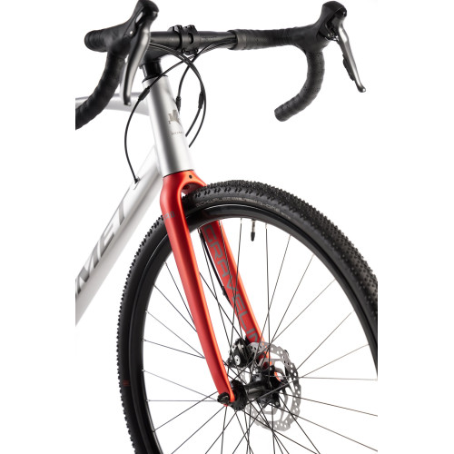Bicycle Romet Aspre 1 2025 silver-red-58 cm / XL
