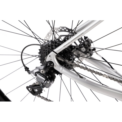 Bicycle Romet Aspre 1 2025 silver-red-58 cm / XL