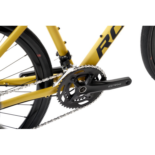 Bicycle Romet Aspre 2 2025 dark yellow-black-54 cm / L