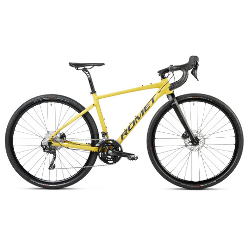 Bicycle Romet Aspre 2 2025 dark yellow-black-54 cm / L