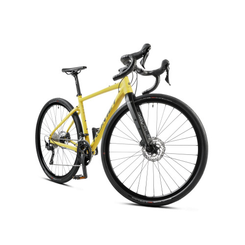 Bicycle Romet Aspre 2 2025 dark yellow-black-56 cm / XL