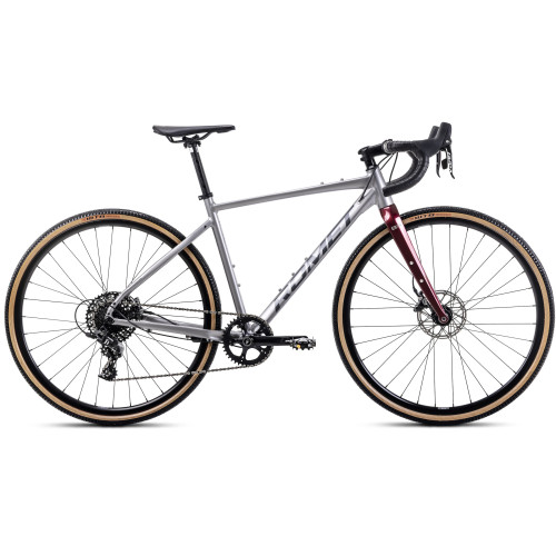Bicycle Romet Boreas 2 2025 bright graphite-bordo-52 cm / M
