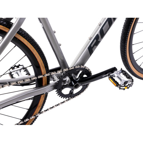 Bicycle Romet Boreas 2 2025 bright graphite-bordo-52 cm / M