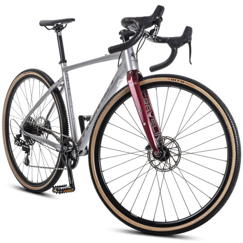 Bicycle Romet Boreas 2 2025 bright graphite-bordo-54 cm / L