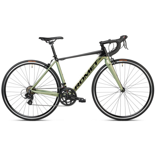 Bicycle Romet Huragan 1 2025 black-olive-47 cm / S