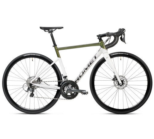 Bicycle Romet Huragan 4 Disc 2025 green-white-graphite-52 cm / S