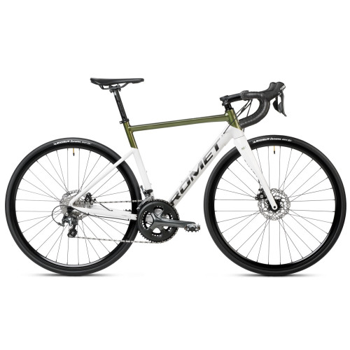 Bicycle Romet Huragan 4 Disc 2025 green-white-graphite-52 cm / S