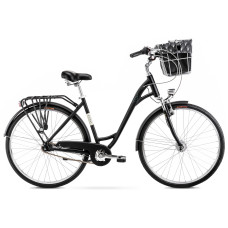 Velosipēds Romet Art Deco LUX 2025 black-20" / L