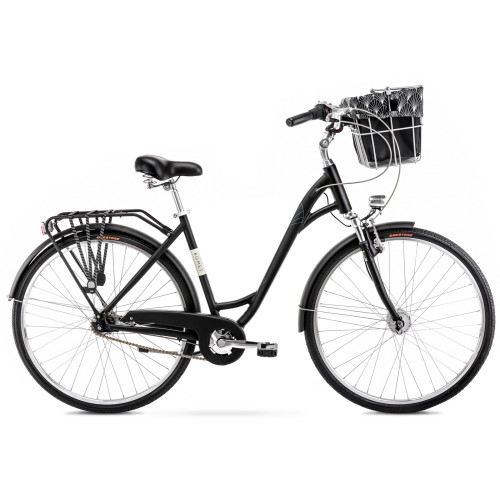 Bicycle Romet Art Deco LUX 2025 black-20" / L