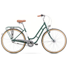 Velosipēds Romet Luiza Classic 2025 green-18" / M