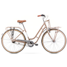 Velosipēds Romet Luiza LUX 26 2025 beige-19" / M