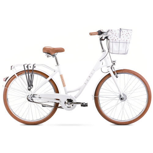 Bicycle Romet Pop Art Classic 26 2025 white-18" / M