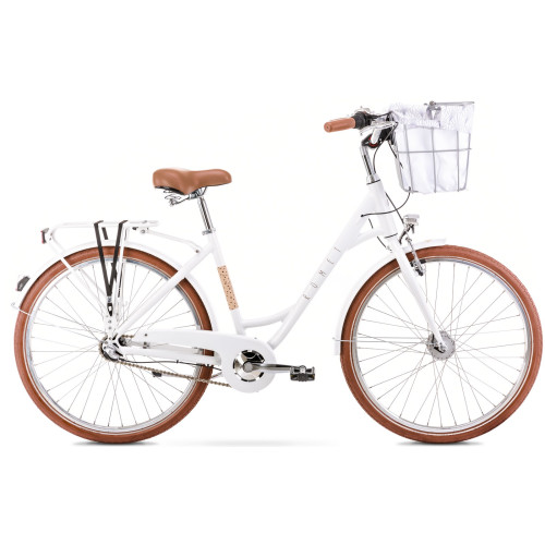 Bicycle Romet Pop Art Classic 2025 white-20" / L