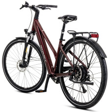 Elektriskais velosipēds Romet e-Gazela 1.0 504WH 2025 bordo-17" / M
