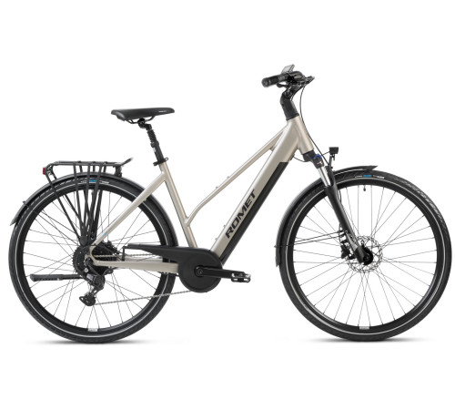 E-bike Romet e-Gazela 2.0 504WH 2025 beige-grey-19" / L