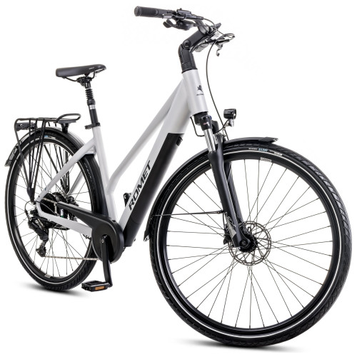 E-bike Romet e-Gazela 2.0 504WH 2025 silver-19" / L