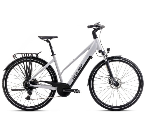 E-bike Romet e-Gazela 2.0 504WH 2025 silver-19" / L