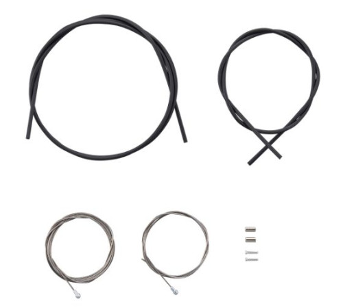 Brake cable kit with housing Shimano Road PTFE black