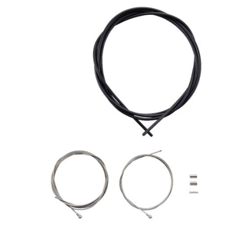 Brake cable kit with housing Shimano Road stainless black