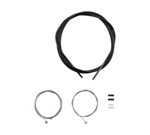 Brake cable kit with housing Shimano MTB stainless black