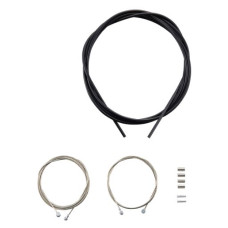 Bremžu trošu komplekts ar apvalku Shimano Road/MTB steel black