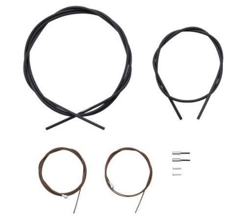 Brake cable kit with housing Shimano DURA-ACE BC-9000 Polymer Coated black