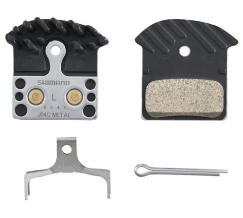 Disc brake pads Shimano J04C Metal (25 pairs)