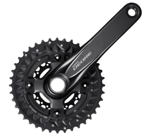 Priekšējie zobratu blok Shimano DEORE FC-M6000-3 175mm 3x10-speed-40X30X22T