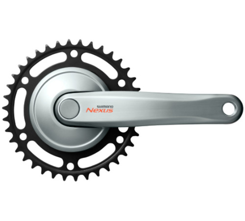 Priekšējie zobratu bloks Shimano Nexus FC-C6000 170mm 1-speed silver-33T