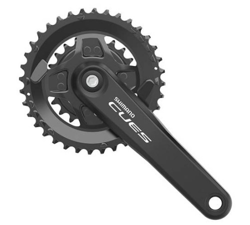 Priekšējie zobratu bloks Shimano CUES FC-U4000-2B 175mm 9/10/11-speed-36X22T