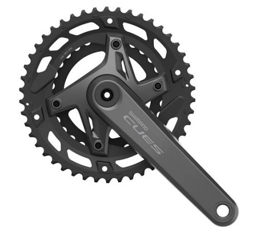 Priekšējie zobratu bloks Shimano CUES FC-U6000-2 175mm 9/10-speed-46X30T