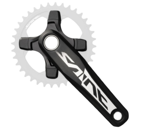 Klaņi Shimano SAINT FC-M825 170mm black 1x10-speed