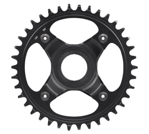 Priekšējā ķēdes riteņa Shimano STEPS SM-CRE80-12-B 104mm 55mm 1x12-speed-38T