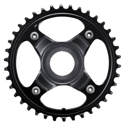 Priekšējā ķēdes riteņa Shimano STEPS SM-CRE80-B 104mm 55mm 1x12-speed-34T