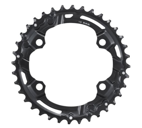 Priekšējā ķēdes riteņa Shimano DEORE FC-M5100-2 96mm 11-speed-36T