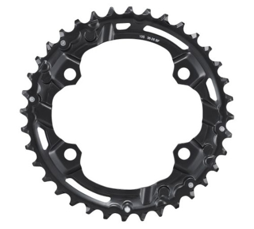 Priekšējā ķēdes riteņa Shimano DEORE FC-M4100 64/96mm 2x10-speed-36T