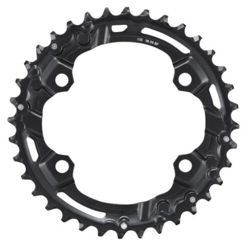 Priekšējā ķēdes riteņa Shimano DEORE FC-M4100 64/96mm 2x10-speed-36T