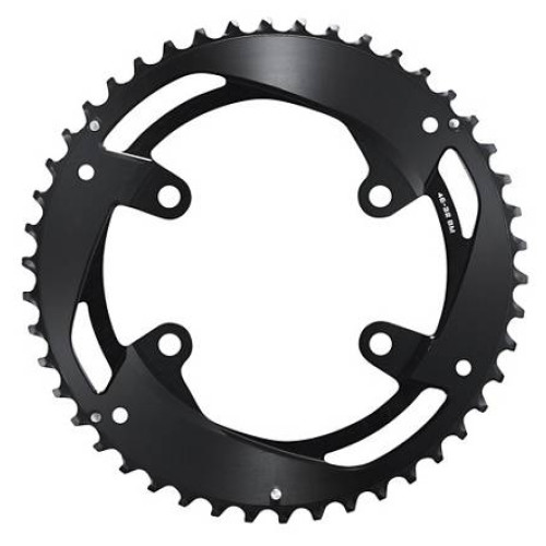 Priekšējā ķēdes riteņa Shimano CUES FC-U8000-2 110mm 11-speed-46T