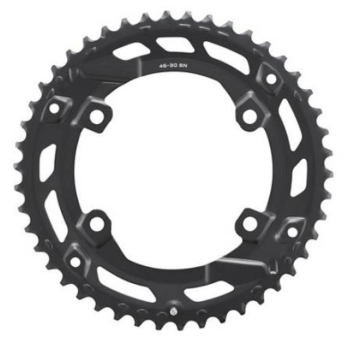 Priekšējā ķēdes riteņa Shimano CUES FC-U6000-2 110mm 9/10/11-speed-46T