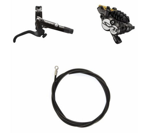 Disc brake set rear Shimano SAINT BL-M820-B (R) + BR-M820 (R) Metal J-kit