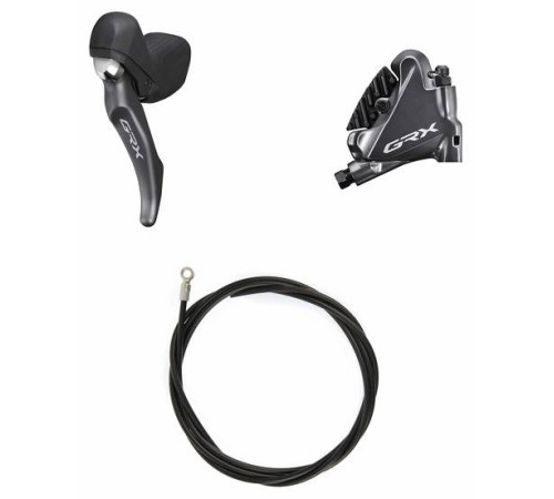 Priekšējās disku bremzes Shimano GRX BL-RX810 (L) + BR-RX810 (F)