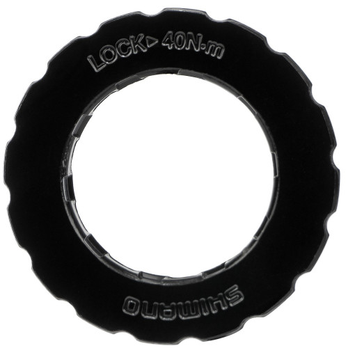 Disc brake rotor lock ring Shimano SM-RT30 with washer