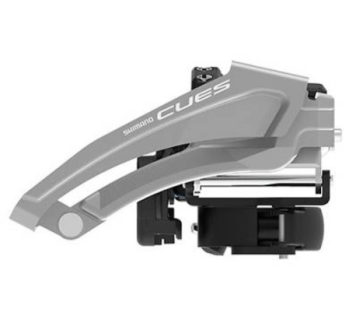 Priekšējais pārslēdzējs Shimano CUES FD-U4010-L 46T Top Swing 2x9-speed 34.9mm