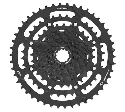 Cassette Shimano CUES CS-LG300 9-speed-11-46T
