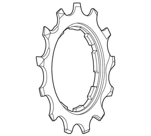 Sprocket Shimano ULTEGRA CS-6800 13T for 12-25T
